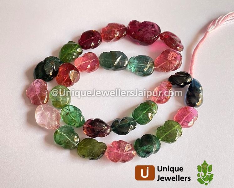 Tourmaline Smooth Irregular Nugget Beads